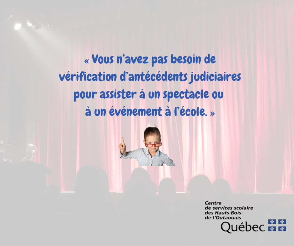 Vérification des antécédents judiciaires pour les parents bénévoles