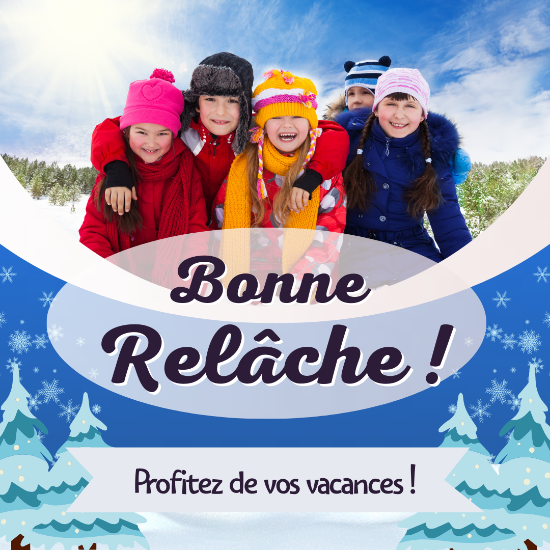 Bonne relâche !