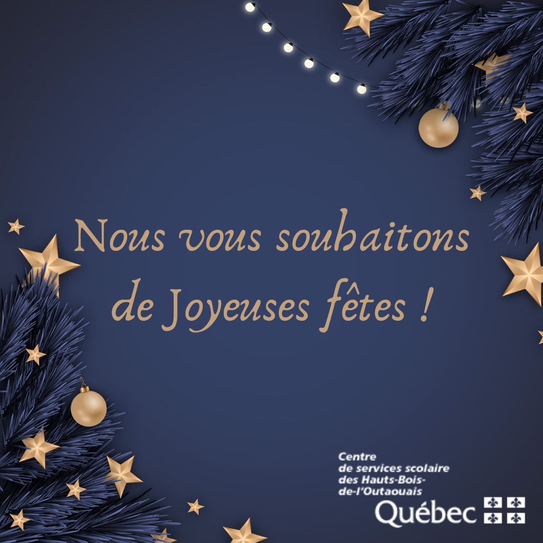 Joyeuses fêtes !