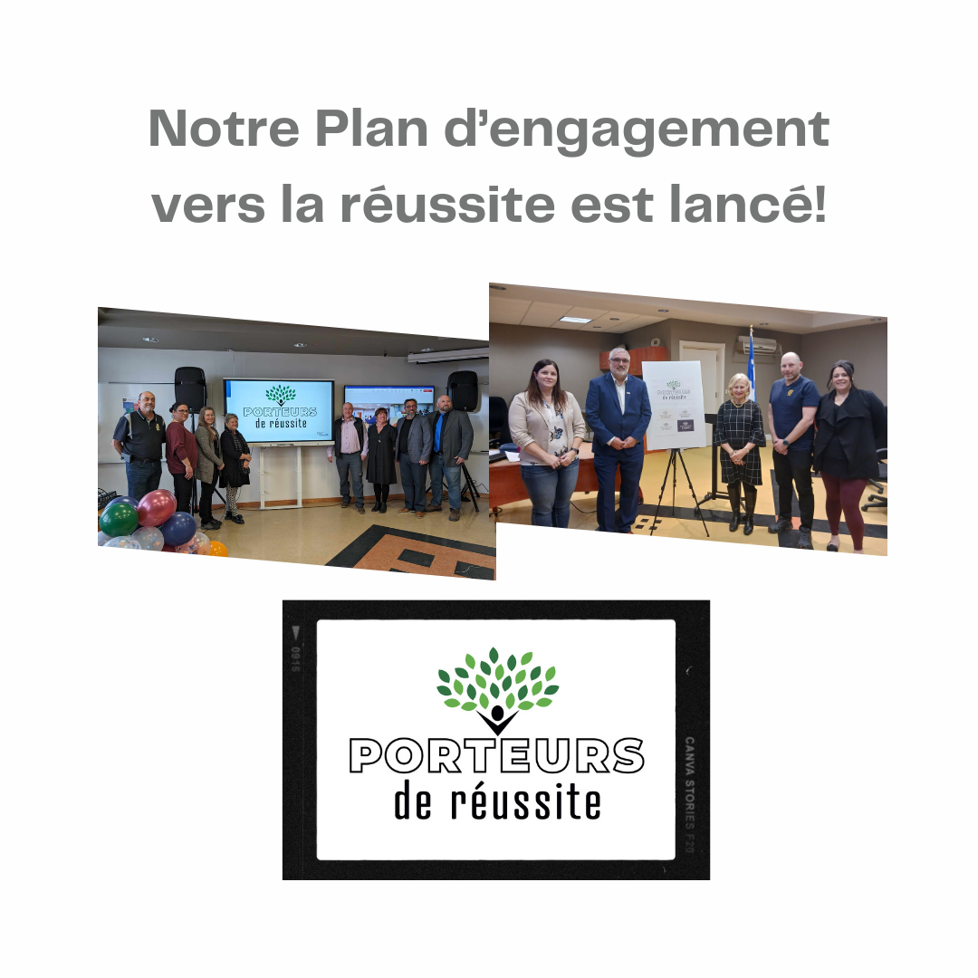 Lancement du Plan d’engagement vers la réussite 2023-2027 et de la nouvelle image de marque