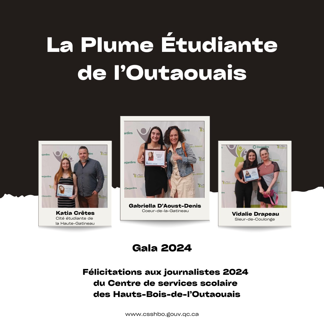Gala 2024 de La Plume Étudiante de l’Outaouais