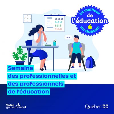 Semaine des professionnelles et professionnels de l’éducation
