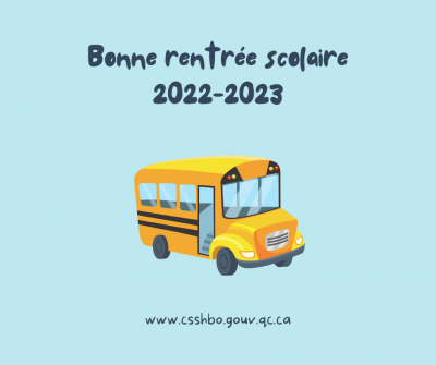 Transport scolaire disponible pour la rentrée scolaire 2022-2023
