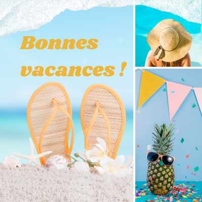Bonnes vacances estivales