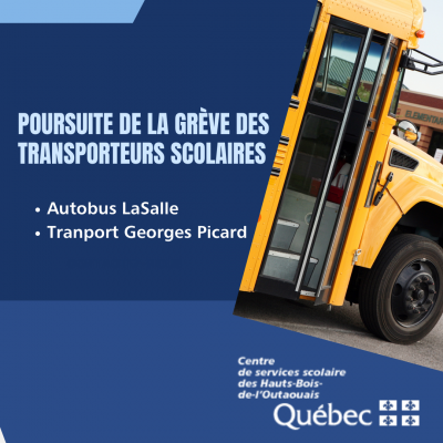 Transport scolaire - La grève se poursuit pour Autobus LaSalle et Transport Georges Picard