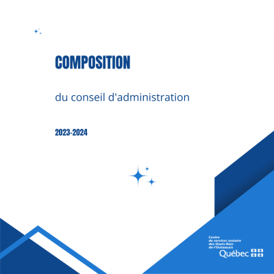 Constitution du conseil d’administration pour l’année 2023-2024