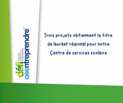 Défi OSEntreprendre : trois projets obtiennent le titre de lauréat régional