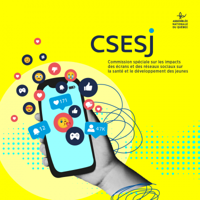 Commission spéciale sur les impacts des écrans et des réseaux sociaux sur la santé et le développement des jeunes