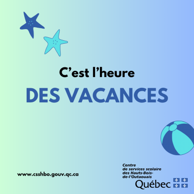 Bonnes vacances !
