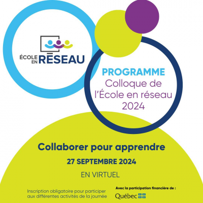 Colloque de l'École en réseau