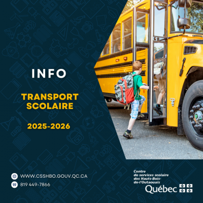 🚌 Info Transport Scolaire 2025-2026 🚌