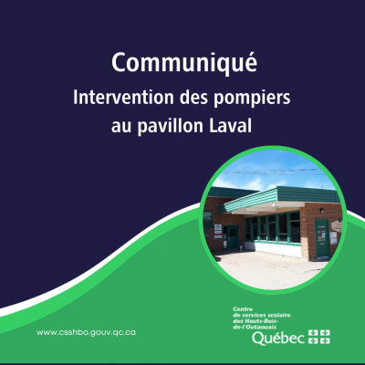 Intervention des pompiers au pavillon Laval