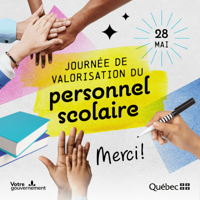 Journée de la valorisation du personnel scolaire