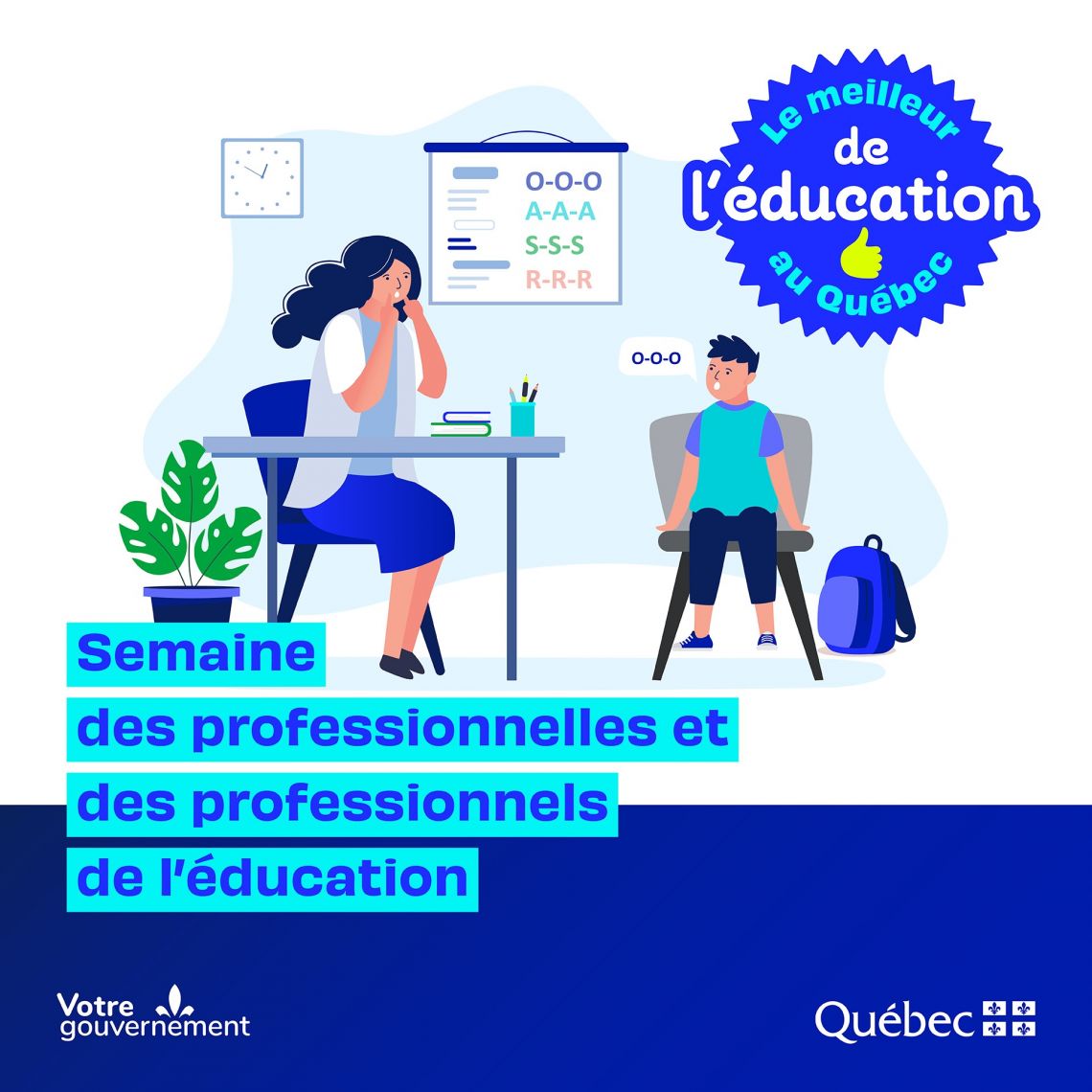 Semaine des professionnelles et professionnels de l’éducation