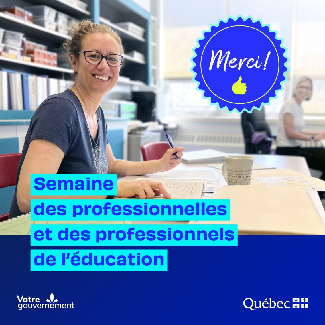 17 au 21 novembre 2025 : Semaine des professionnelles et professionnels de l’éducation